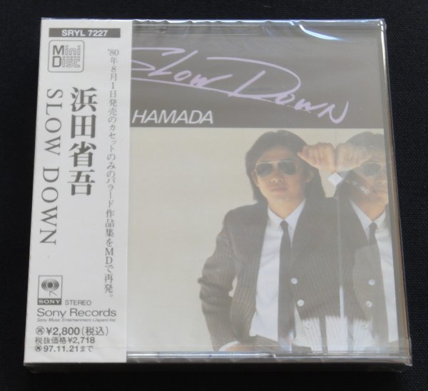☆浜田省吾☆ 超希少・新品未開封 MD ミニディスク【SLOW DOWN】 Yahoo