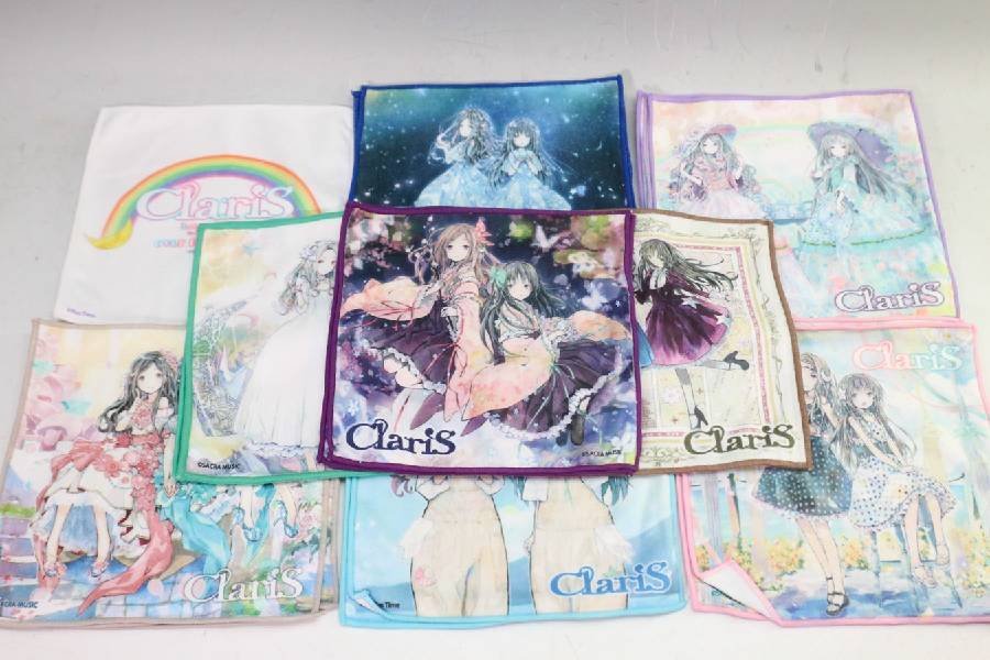 ☆美品 ClariS クラリス☆ミニタオルまとめセット☆アニメ主題歌 歌手 