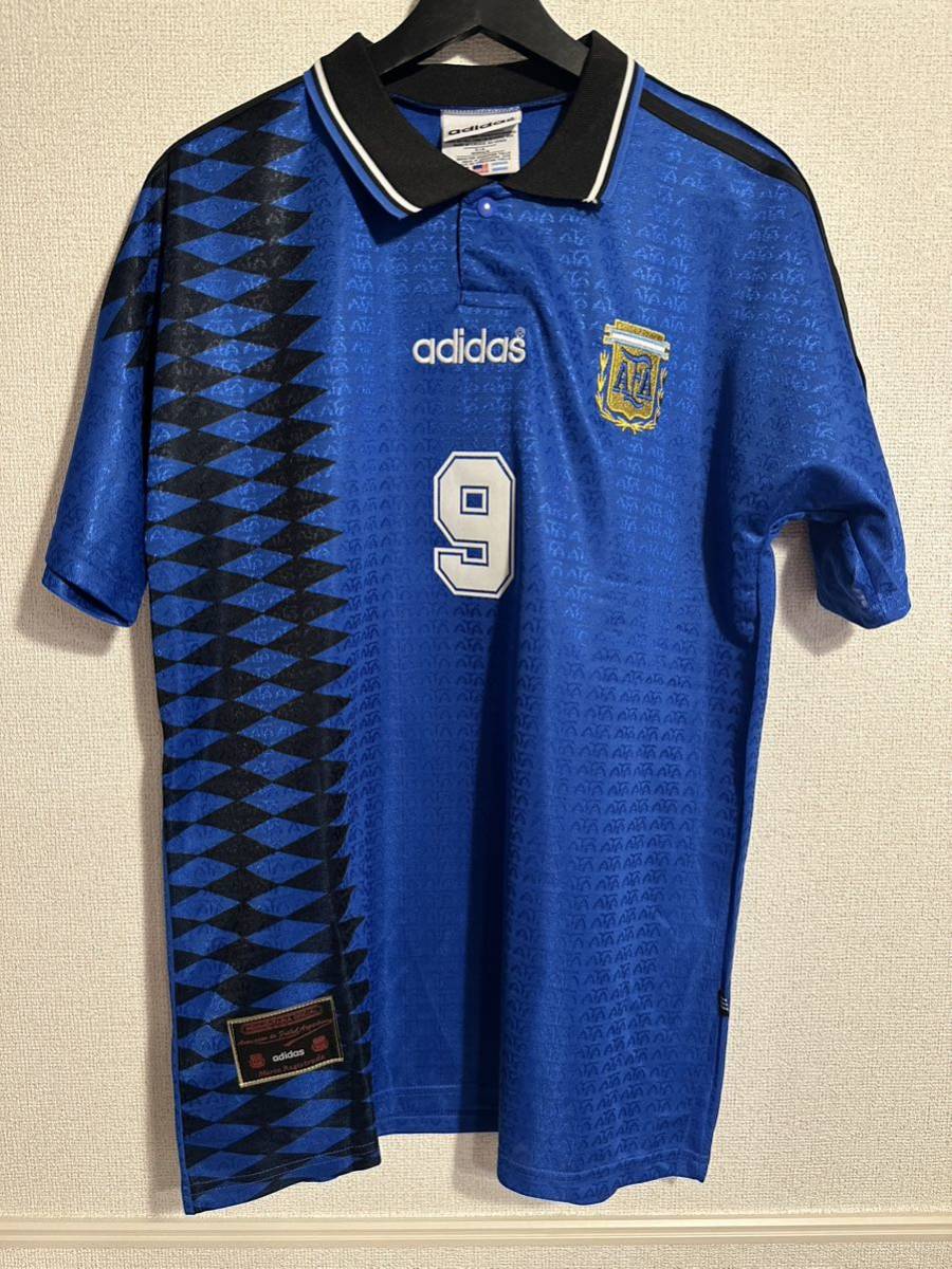 アルゼンチン代表 バティストゥータ ユニフォーム 94W杯 アウェイ WC