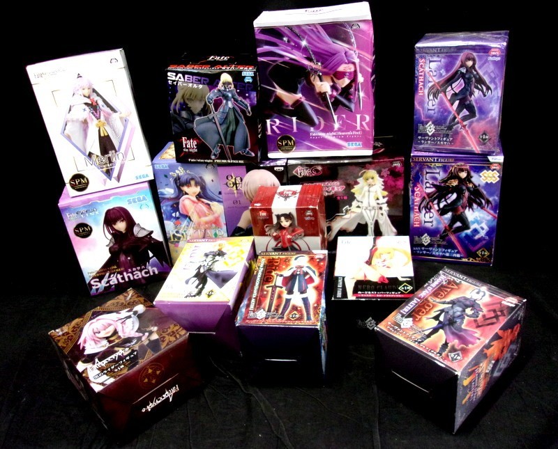 1000円スタート フィギュア 15点 Fate grand order ファイトグランドオーダー サーヴァント ランサースカサハ Fate staynight 等 12 RR1024
