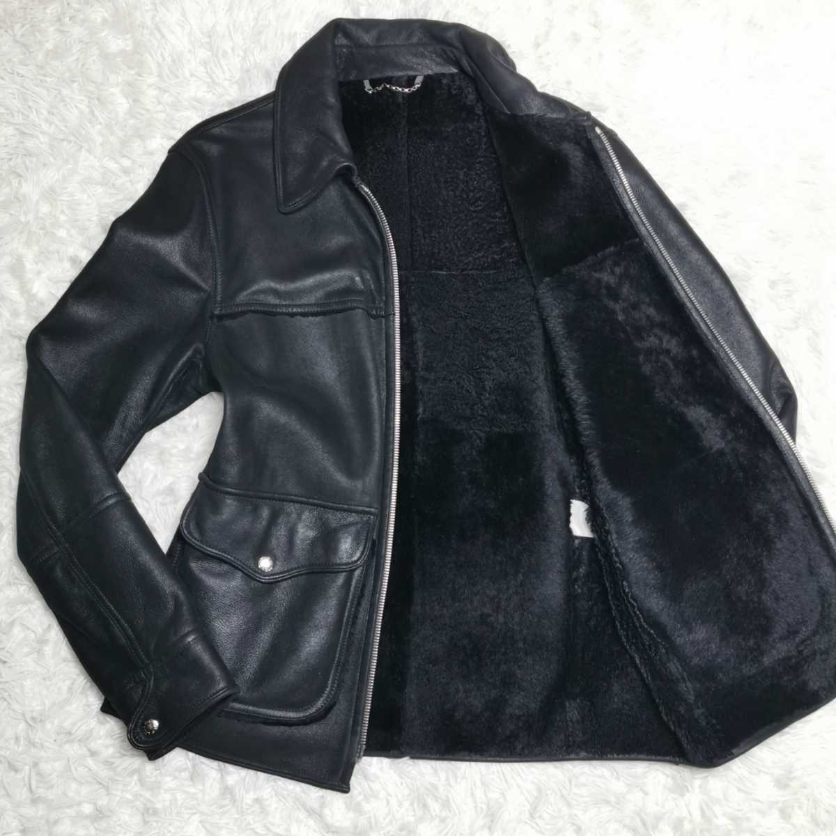 ルイヴィトン【大人の贅沢】LOUIS VUITTON ムートンジャケット XL