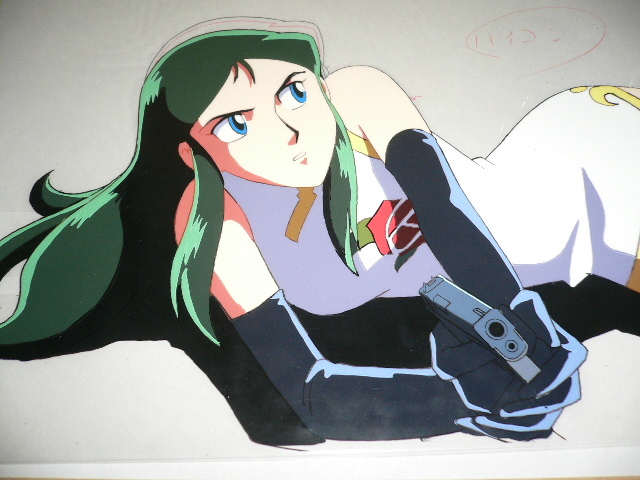 セル画 ジャイアントロボ 地球が静止する日 ova 銀鈴1点もの