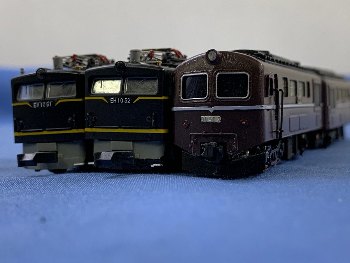 5-92＊Nゲージ EH10 電気機関車 DD50 ディーゼル機関車 まとめ売り 鉄道模型(ogoa)