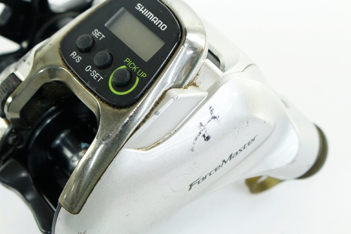 【中古・ジャンク品】シマノ　フォースマスター 401 SHIMANO 電動リール【通電確認のみ】 1/2' シマノ 電動リール SHIMANO 0 ジャンク扱い Shimano