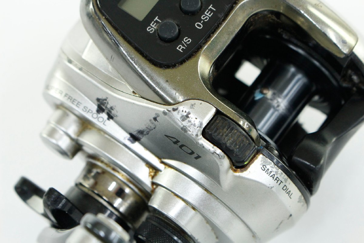 【中古・ジャンク品】シマノ　フォースマスター 401 SHIMANO 電動リール【通電確認のみ】 1/2' シマノ 電動リール SHIMANO 0 ジャンク扱い Shimano