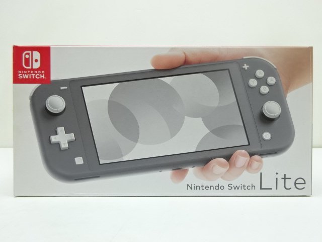 25SA○Nintendo Switch Lite 本体 グレー Ver.15.0.1 ニンテンドー
