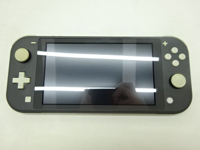 25SA○Nintendo Switch Lite 本体 グレー Ver.15.0.1 ニンテンドー