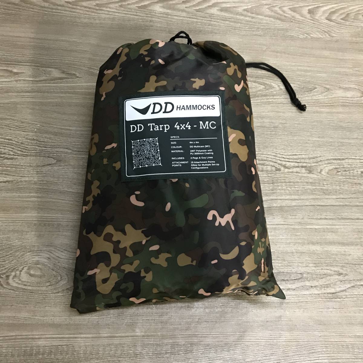 DD HAMMOCKS DD Tarp 4×4 MC キャンプ アウトドア レジャー 迷彩 タープ 日除け ブッシュ 無骨 ソロ tmc02043879