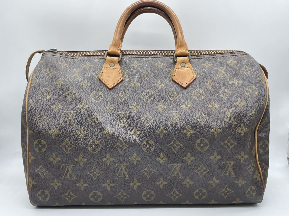 【た-1-54】80年代 LOUIS VUITTON ルイヴィトン ハンドバッグ ヴィンテージ 横約36m 高さ約24cm 真贋鑑定済み 中古品