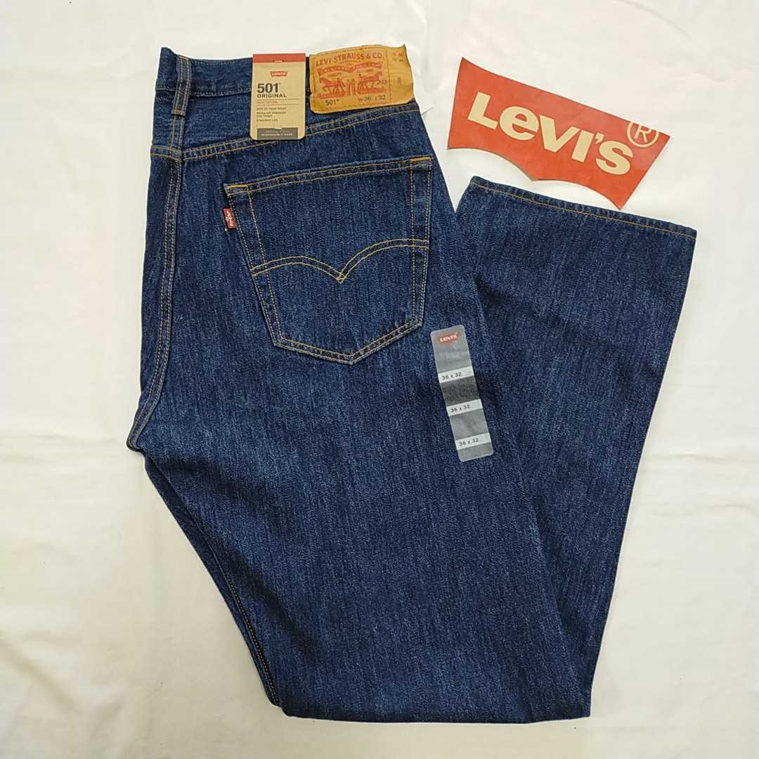 LEVI’S リーバイス メンズ 501 ORIGINAL 100％cotton 綿100％ W36 L32 新品未使用 送料無料 005010115