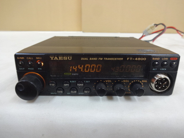 ◇YAESU◇デュアルバンドFMトランシーバー◇FT-4800◇26 ◇YAESU◇デュアル