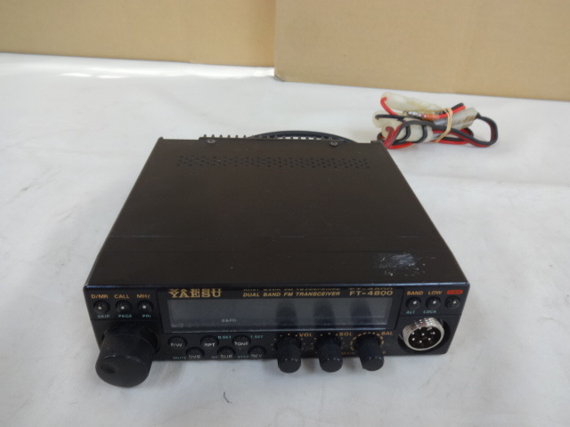 ◇YAESU◇デュアルバンドFMトランシーバー◇FT-4800◇26 YAESU VX-1