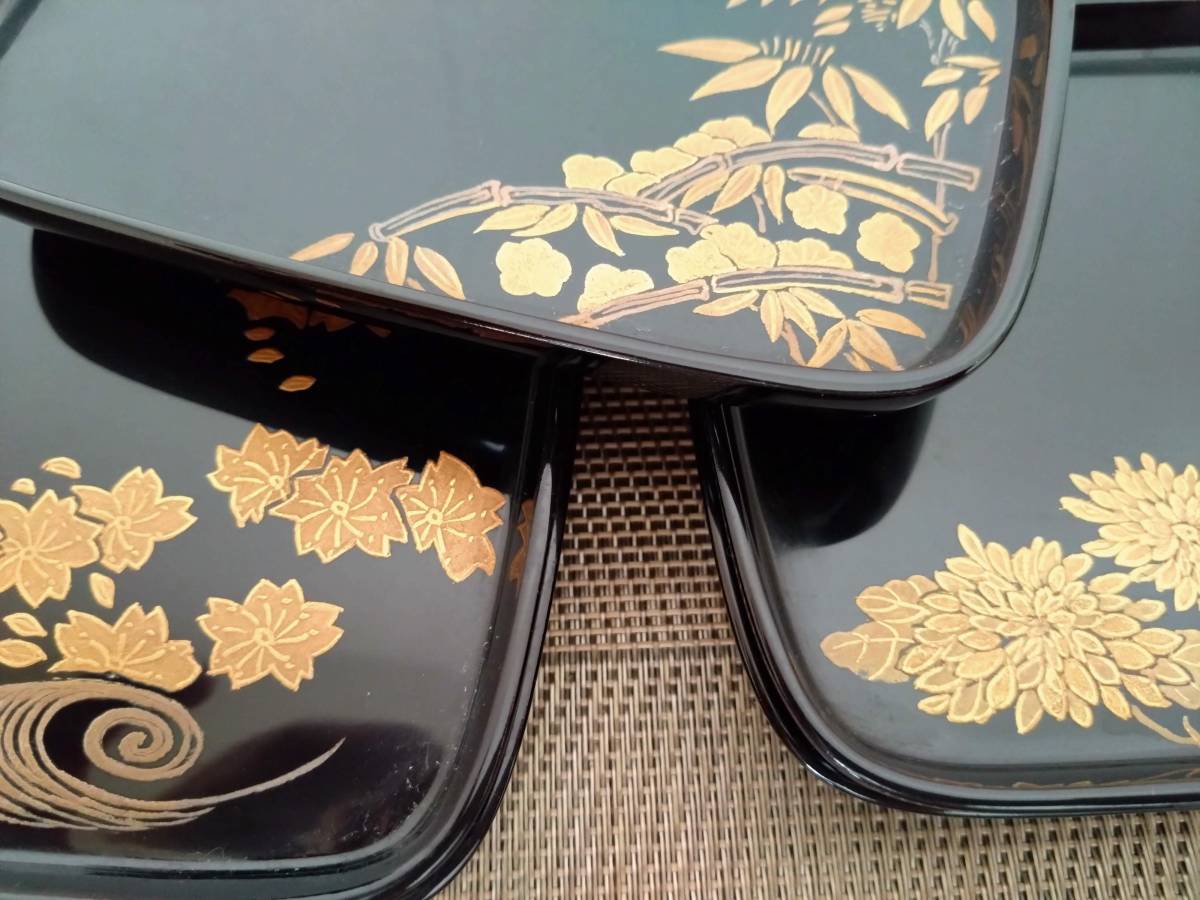 OKK》C0376B 桐葉盆 葉形 讃岐彫 讃岐名工 篠原如雪作 木製 木彫刻