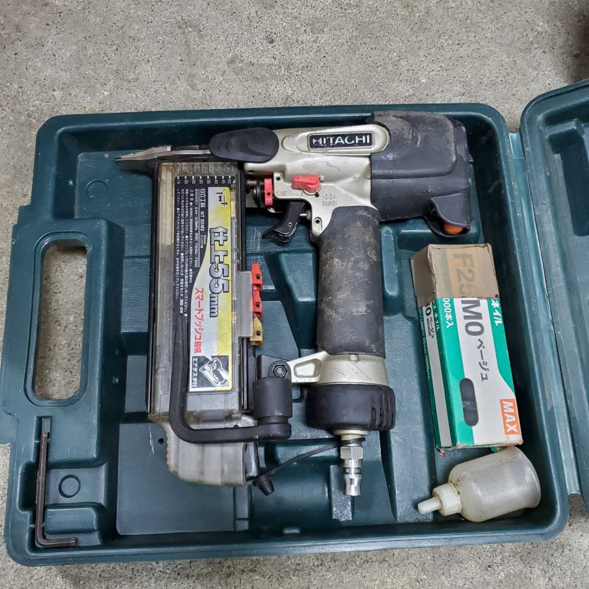 日立工機 仕上げ釘打ち機 NT55M2 フィニッシュ