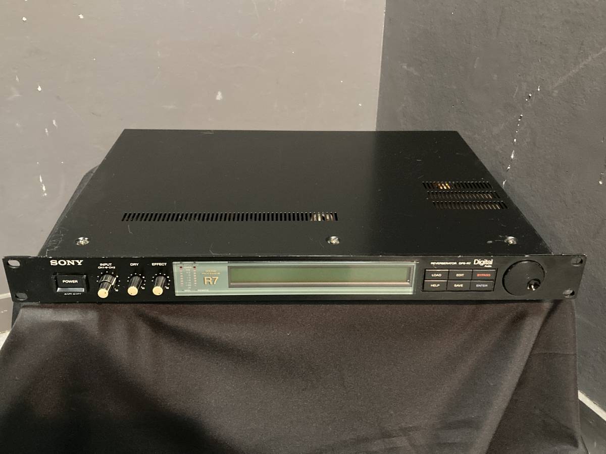 実働品 SONY DPS-R7 DIGITAL REVERBERATOR ソニー デジタルリバーブ