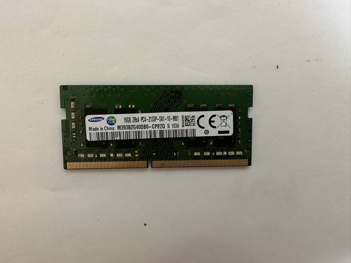 DDR4 メモリ 16GB PC4-2133 ノートパソコン 中古分解品 g-3