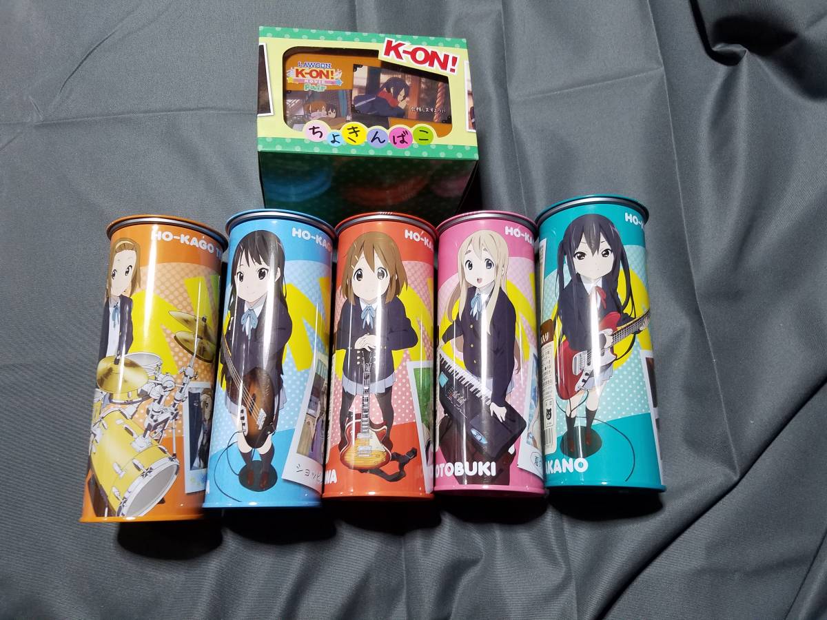 未使用】映画 けいおん!ローソンフェア 貯金箱セット(けいおん
