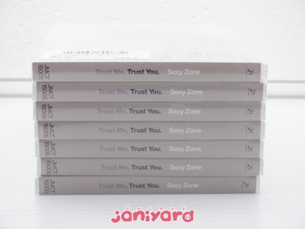 SexyZone CD「 Trust Me, Trust You. 」3枚セット Sexy Zone Trust Me