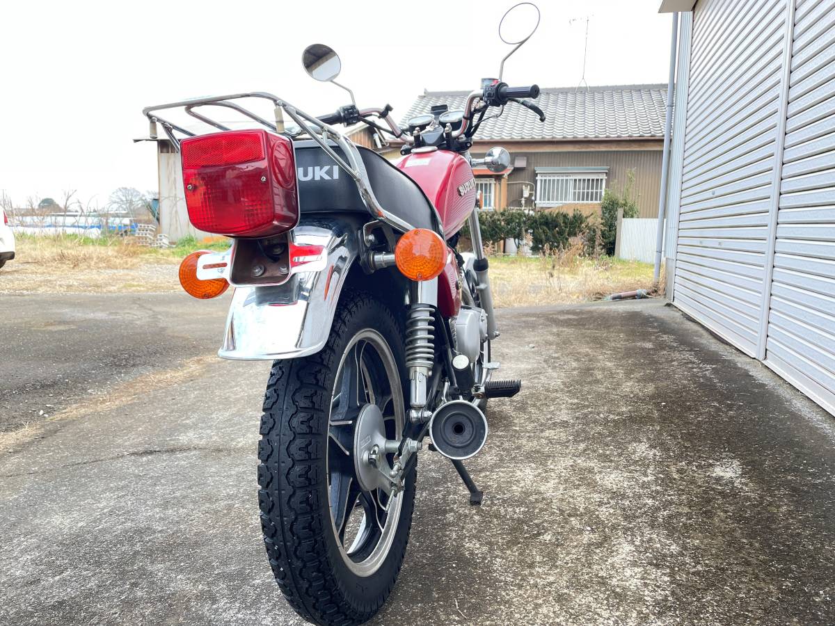 1万円スタート！！スズキ☆GN125H☆LC6PCJG☆登録書類あり☆千葉県