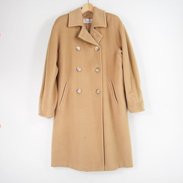イタリア製*マックスマーラ Max Mara*カシミヤ混 ウールダブルコート