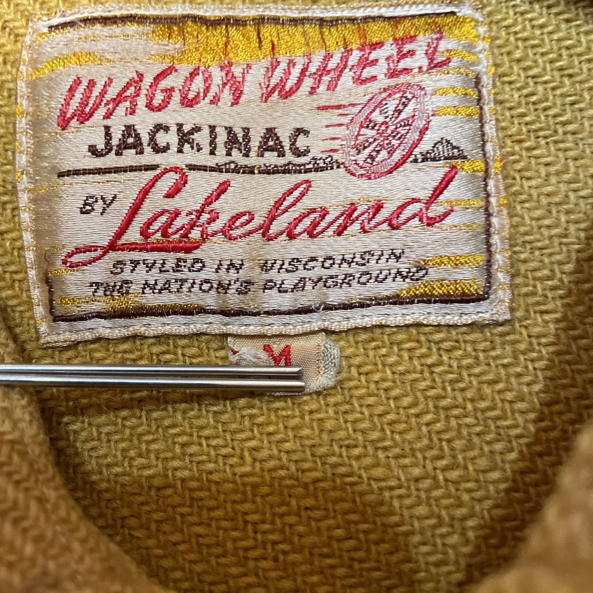 希少 40s〜50s『Lake land』JACKNAC VINTAGEウールジャケット ヴィンテージ ビンテージ 古着 アメカジ カバーオール 