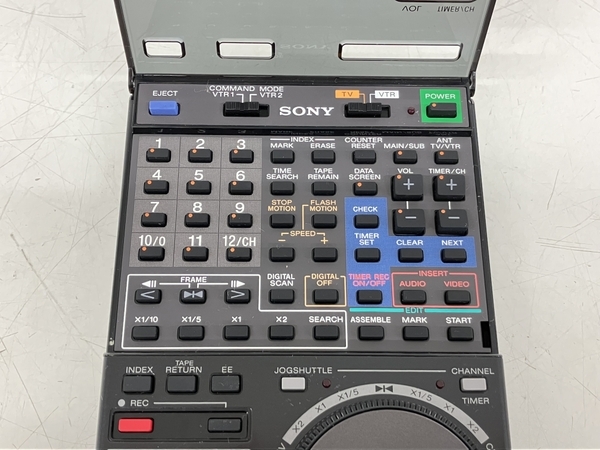 SONY RMT-163 多機能リモコン WIRELESS EDITOR ジャンク K7209453