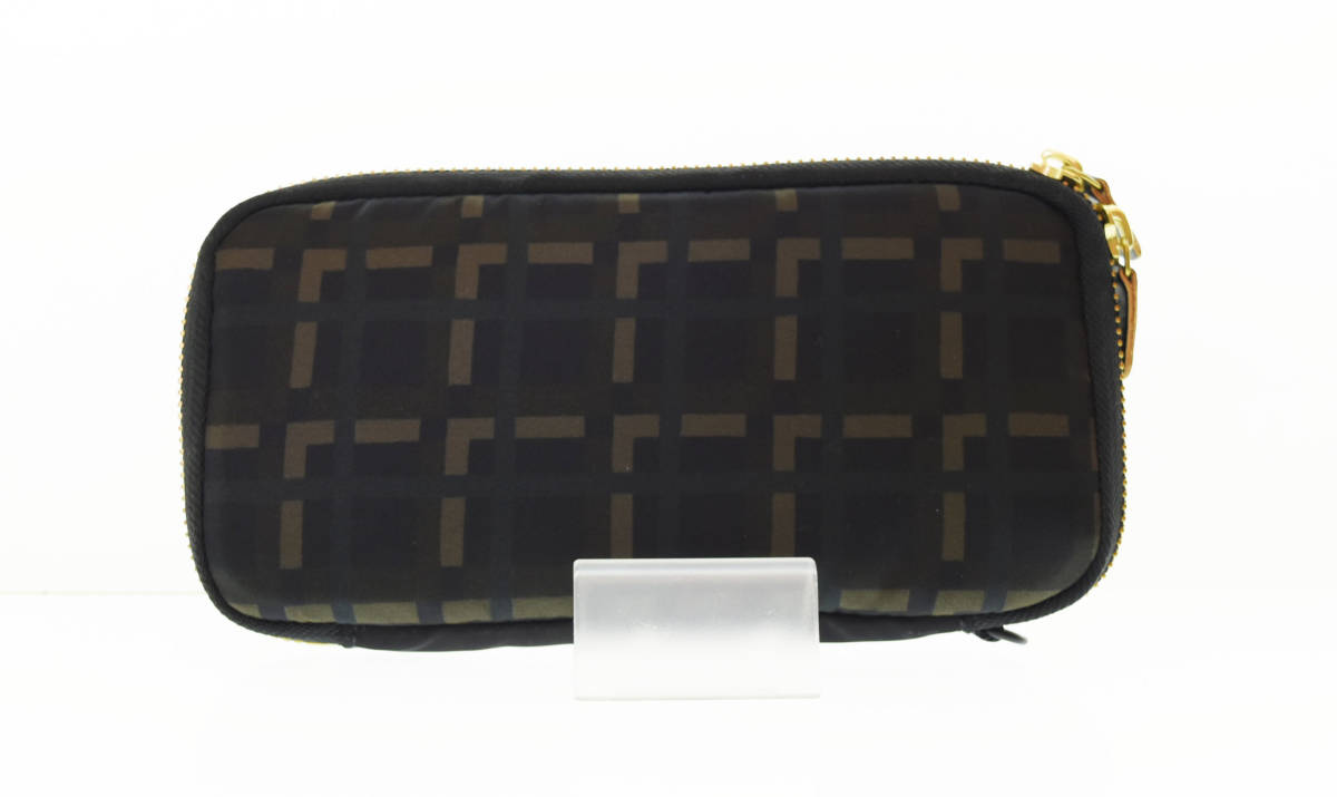 △ PORTER ポーター MARNI マルニ ラウンドファスナー 総柄 長財布 103 