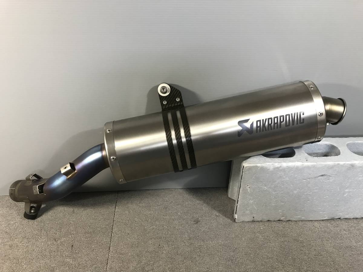 アクラポビッチ スリップオン マフラーBMW R1200GS 空冷 04-09 アクラポビッチ スリップオン マフラーBMW R1200GS 空冷 04-09