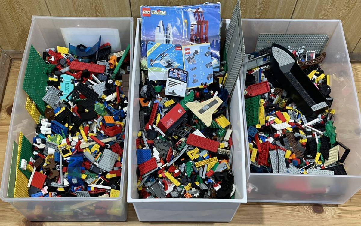 LEGO レゴ 大量 まとめて 約20kg バラ パーツ ブロック ミニフィグ 船 車 飛行機 バイク 特殊 基本 他