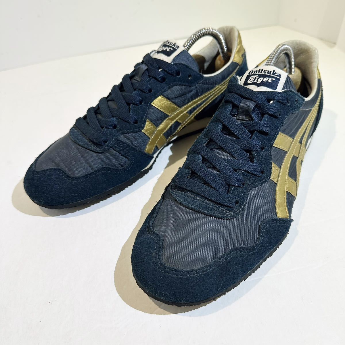 Onitsuka Tiger/オニツカタイガー Serrano/セラーノ TH109L ネイビー 