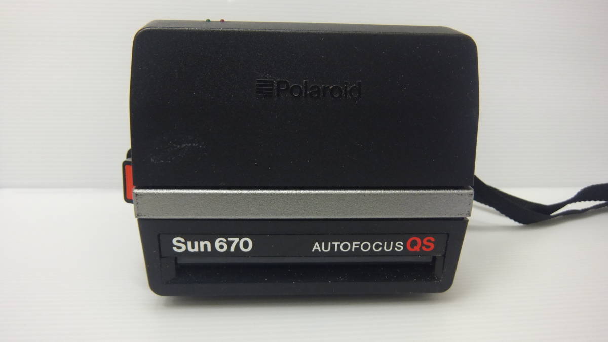 6243 動作未確認/ジャンク ポラロイド POLAROID Sun 670 AUTOFOCUS QS