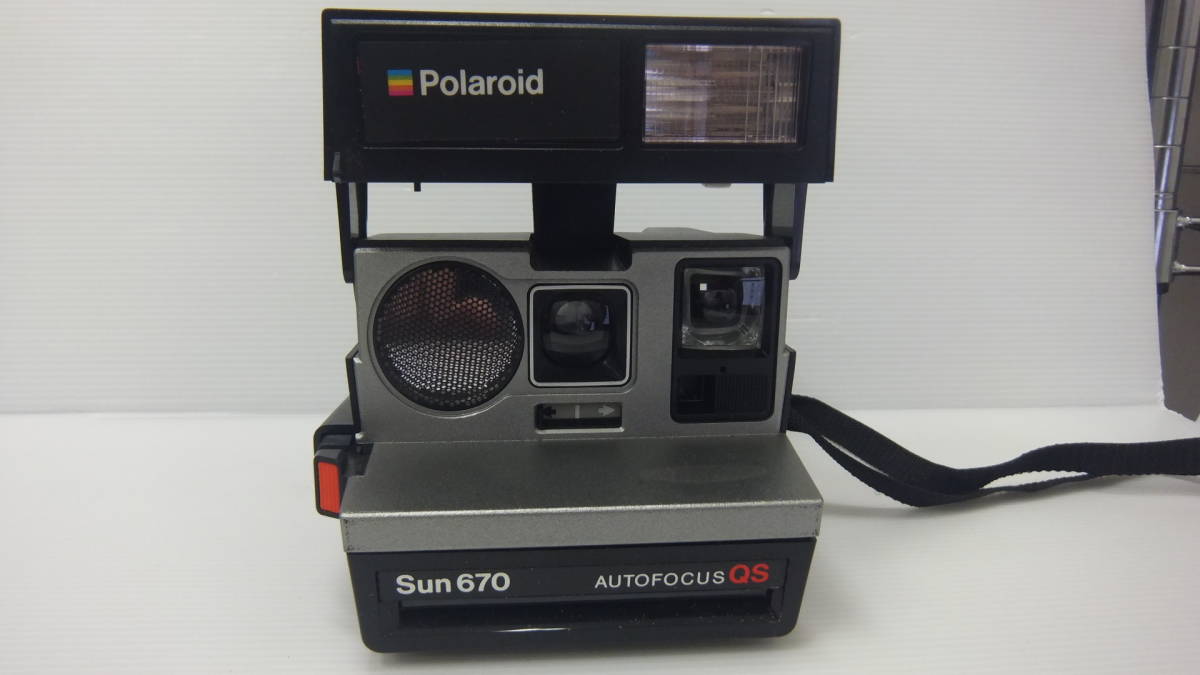 6243 動作未確認/ジャンク ポラロイド POLAROID Sun 670 AUTOFOCUS QS
