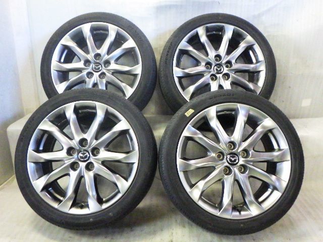 赤字超特価，品質保証 アクセラ XD BM2FS 18インチ 4本 215/45R18 マツダ 純正 アルミ PCD 114.3 5H 67mm 18 7J +50 タイヤ ホイール(ラジアルタイヤ)｜売買されたオークション情報、yahooの商品情報をアーカイブ公開 - オークファ 5穴