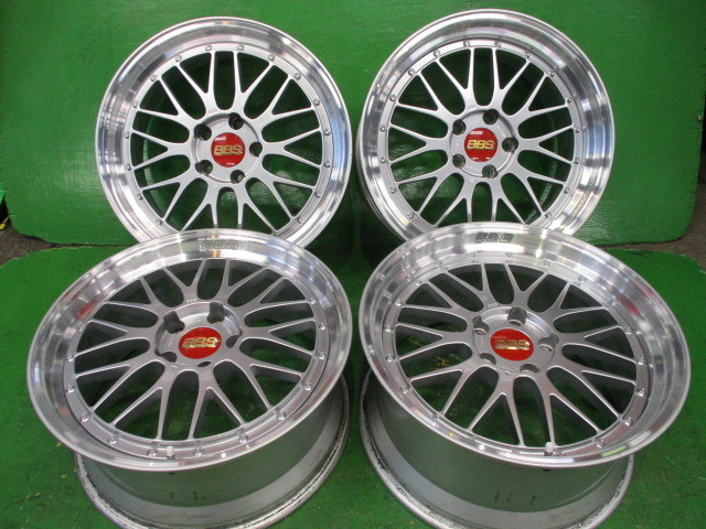 BBS/LM/LM227/LM228☆19インチ/8.5J+32/9.5J+35☆5/120☆シルバー 