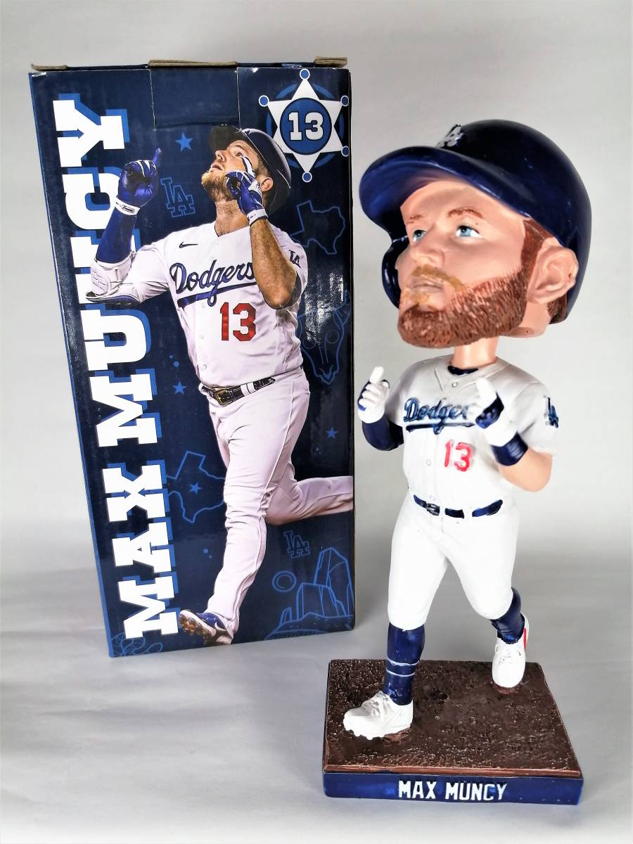 マックス・マンシー／ボブルヘッド(バブルヘッド)フィギュア (2022／ロサンゼルス・ドジャース)【非売品／球場配布】