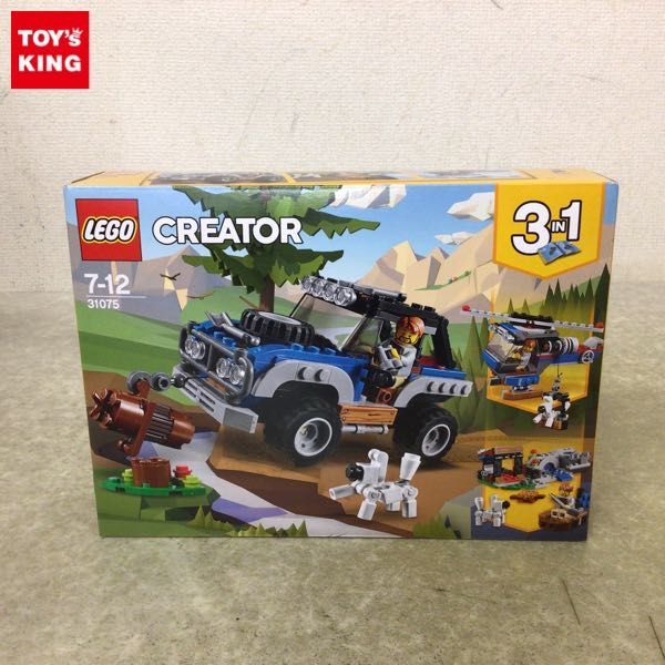 1円〜 未開封 レゴ 31075 クリエイター 青いオフローダー