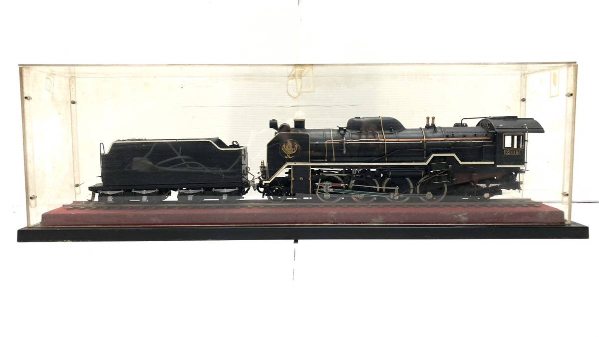 D51 お召し列車 スチール模型 D51 お召し列車 スチール模型