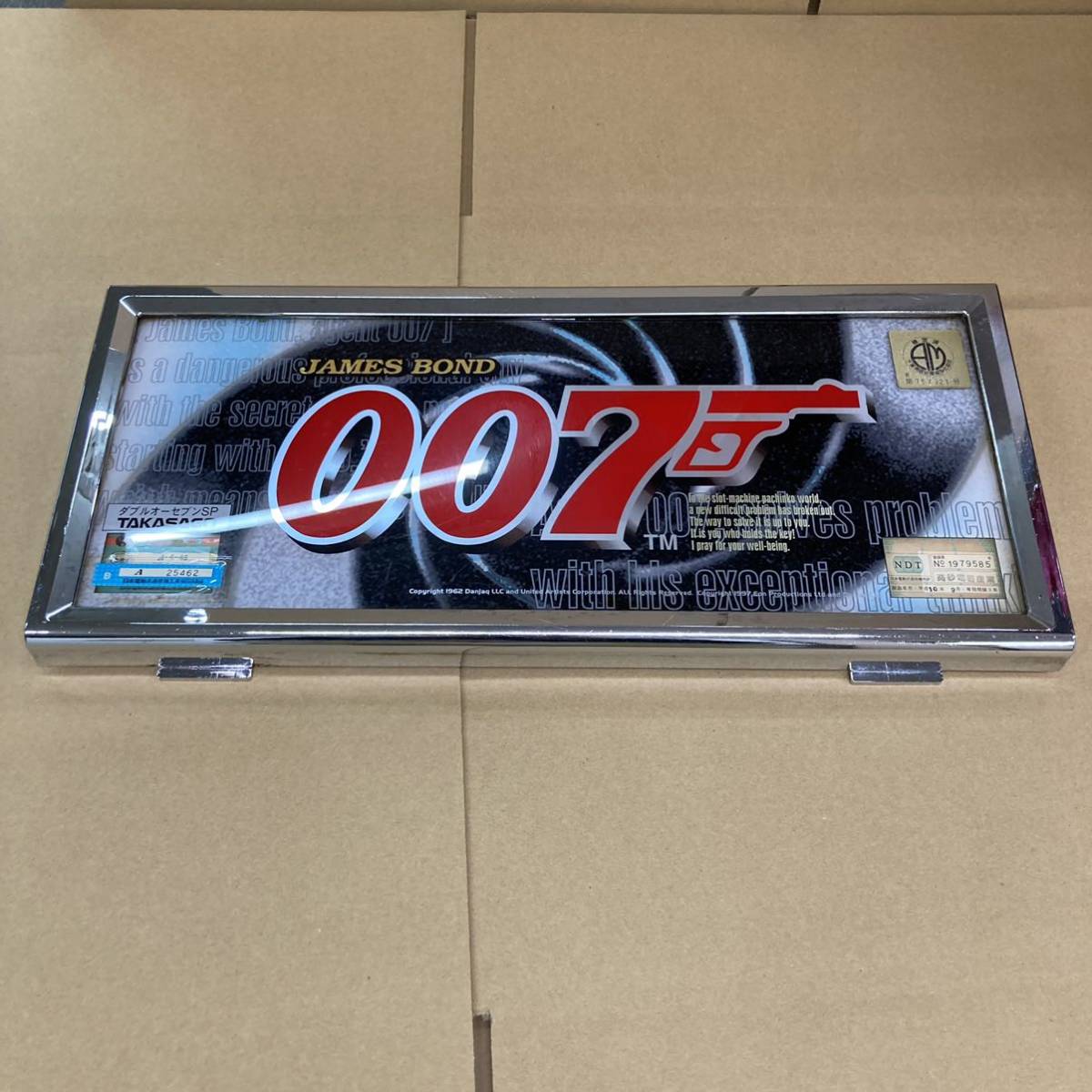 4号機 高砂 007SP パネル スロット 実機部品