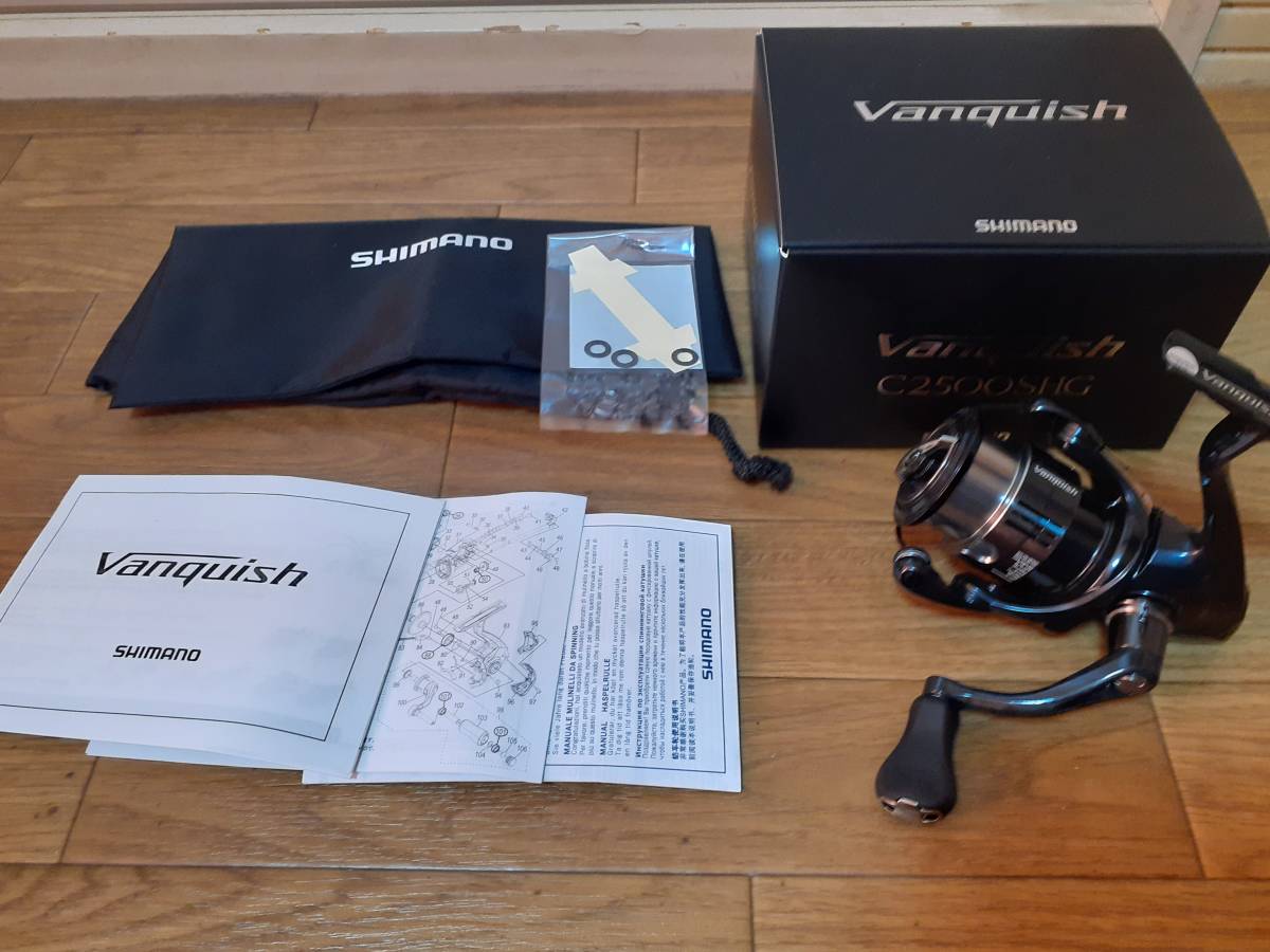 シマノ 19 ヴァンキッシュ C2500SHG 1回使用中古美品 19ヴァン