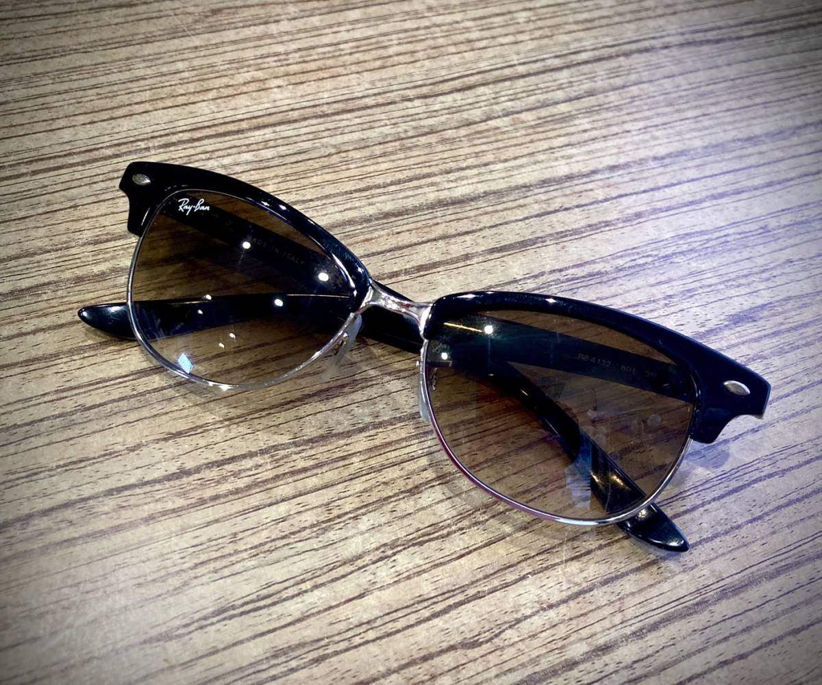 Ray-Ban】美品 レア！入手困難品 RB4132 キャシー クラブマスター 