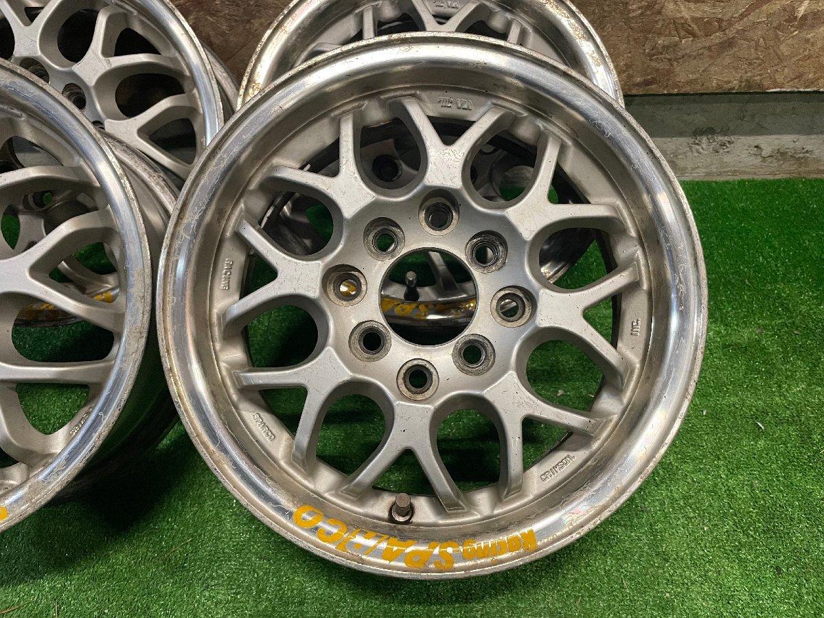希少品Racing SPARCO 13インチ レッドホイール 13×5J - メルカリ