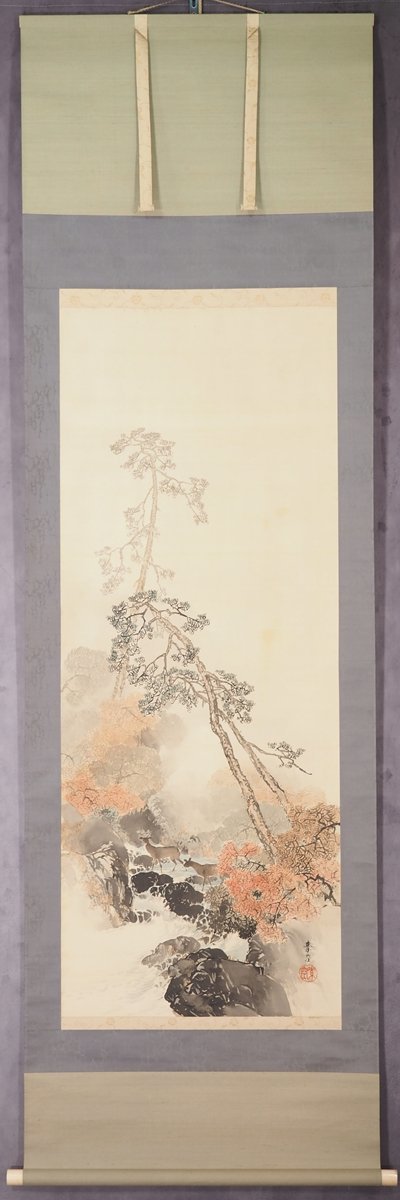掛軸 日本画 真作蘇山[菊池素空] 0 作｜掛軸販売・通販・買取の高美堂