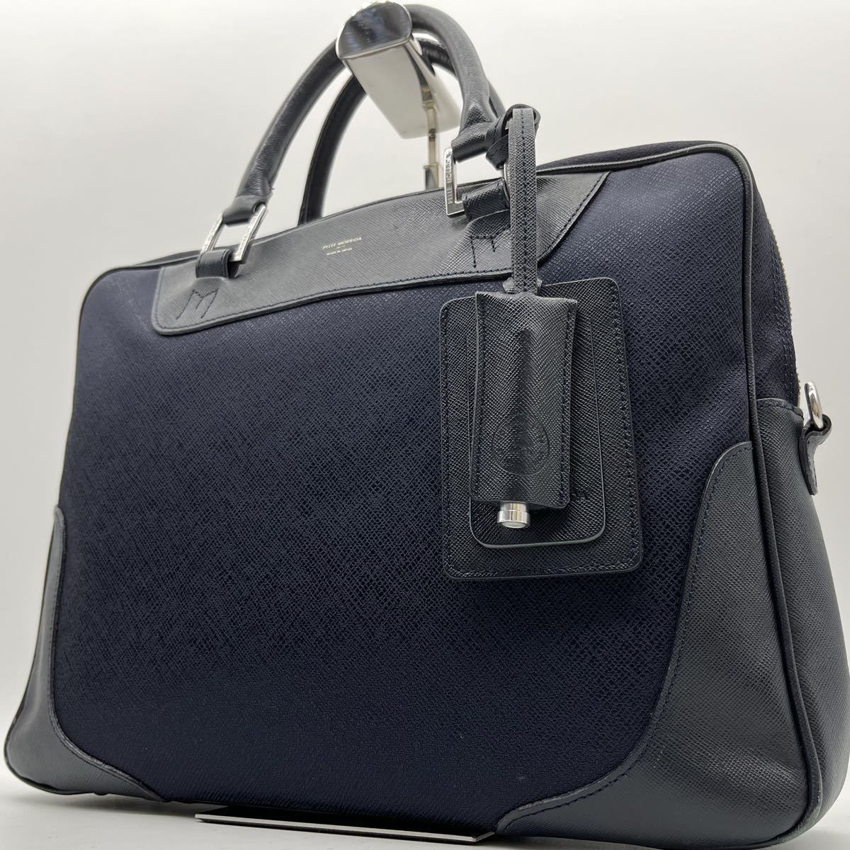 極美品✨　ペッレモルビダ　ビジネスバッグ　ブリーフケース　レザー 1円〜【極美品】PELLE MORBIDA ペッレモルビダ オールレザー ブリーフ