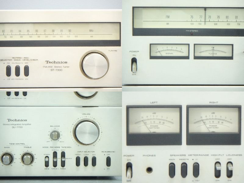 ST-7300 Technics テクニクス FM⁄AM Stereo Tuner SU-7300 - 動作品