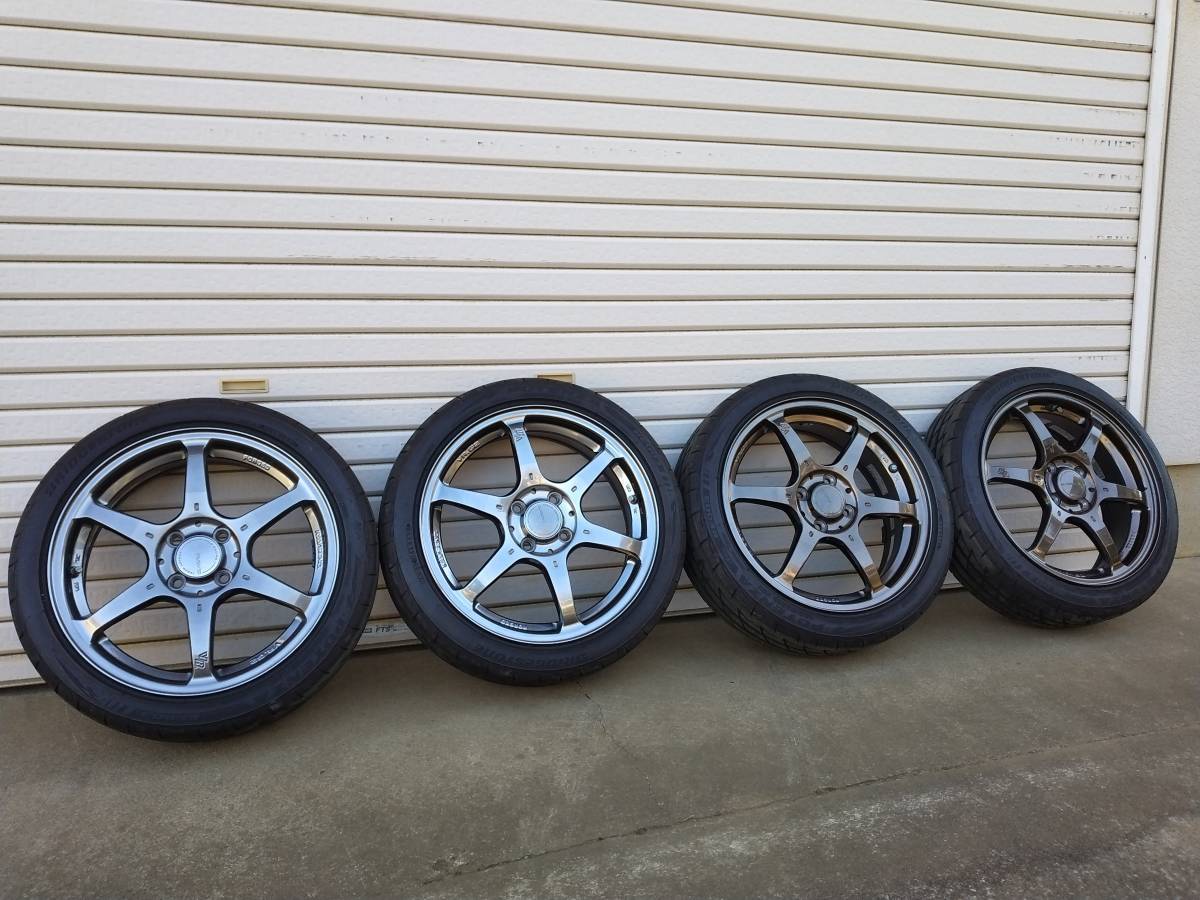 希少 RAYS VOLKRACING VR G2 16インチ5.5j +47 4本 ブロンズ2本 