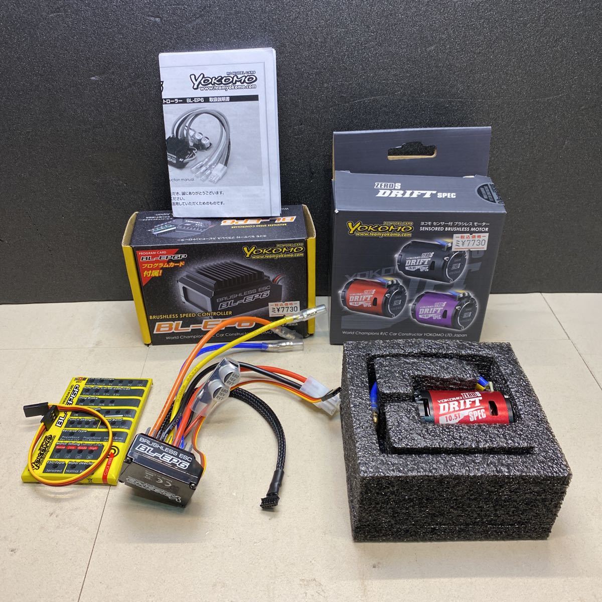 ヨコモ BL-EP6 アンプ YOKOMO ブラシレスESC BL-EP6アンプ BL-EP6 (60A