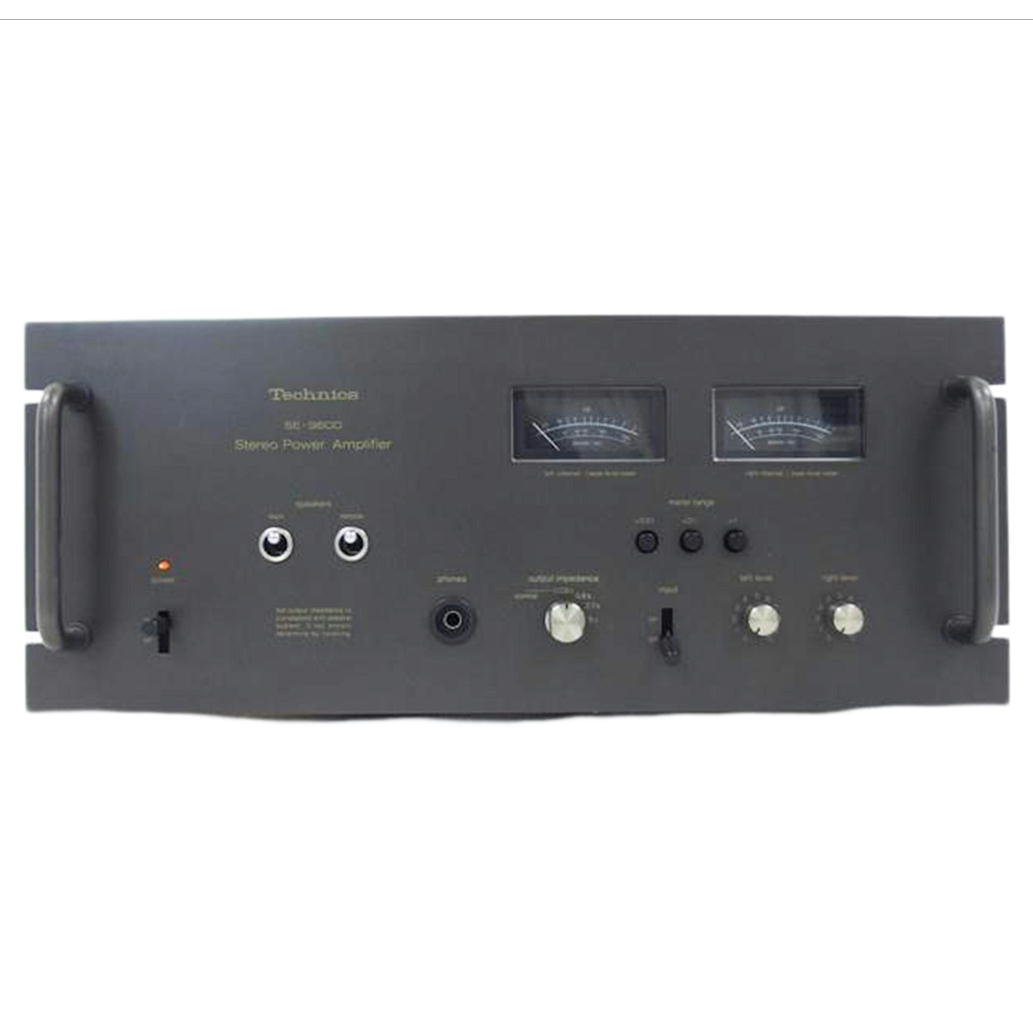 1円 Technics SE-9600 ステレオパワーアンプ 通電確認済み ジャンク品