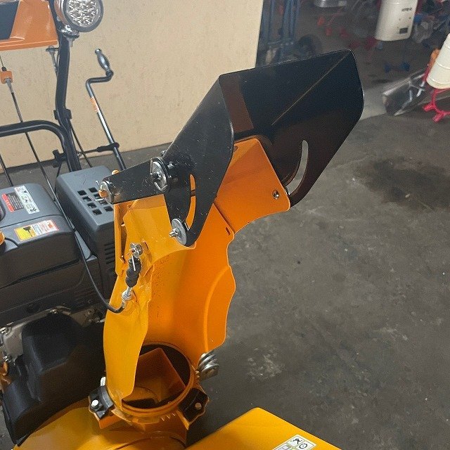 美品】福井△ハイガー産業 除雪機 HG-K6560C タイヤチェーン 取説 除雪 