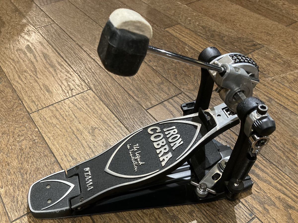 TAMA タマ IRON COBRA 200 ツインペダル ドラム V118976183 ・75 現状