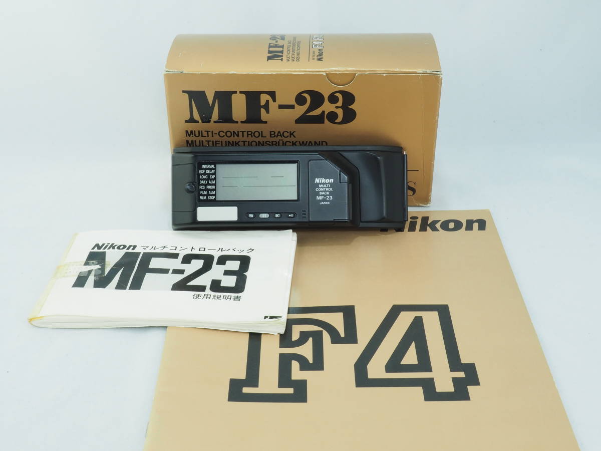 ☆ 美品 ☆ ニコンF4用 マルチコントロールバック MF-23 ニコン 【公式